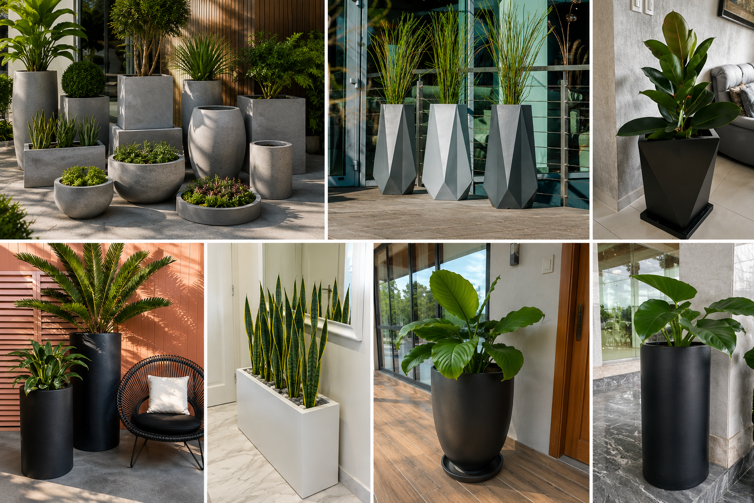 WMS concrete pots gallery