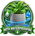 With Waterproofing icon